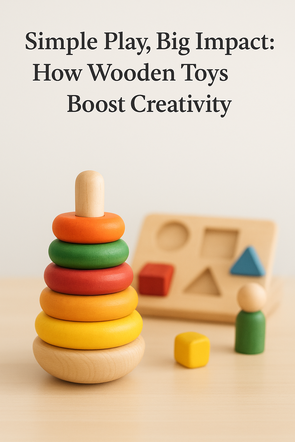 Simple Play, Big Impact: How Wooden Toys Boost Creativity
