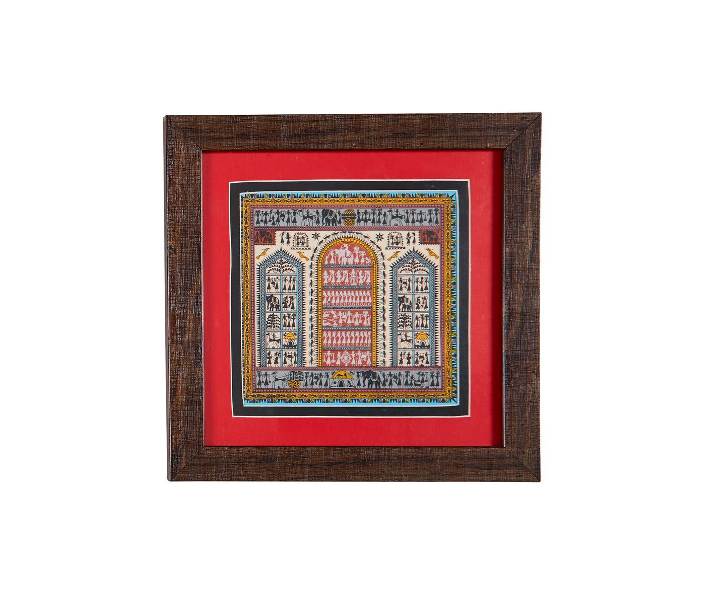 Tribal Painting wooden framed