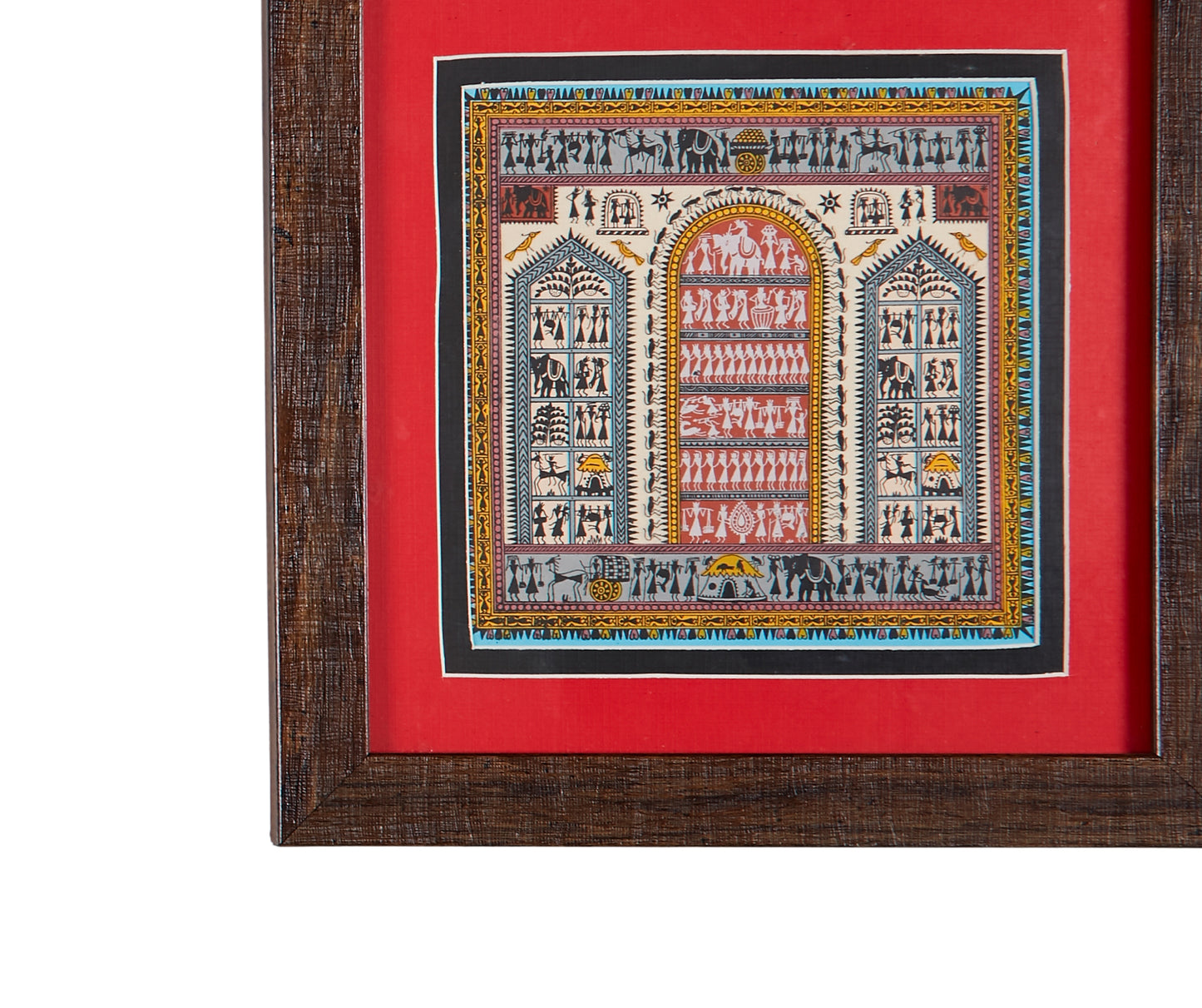 Tribal Painting wooden framed