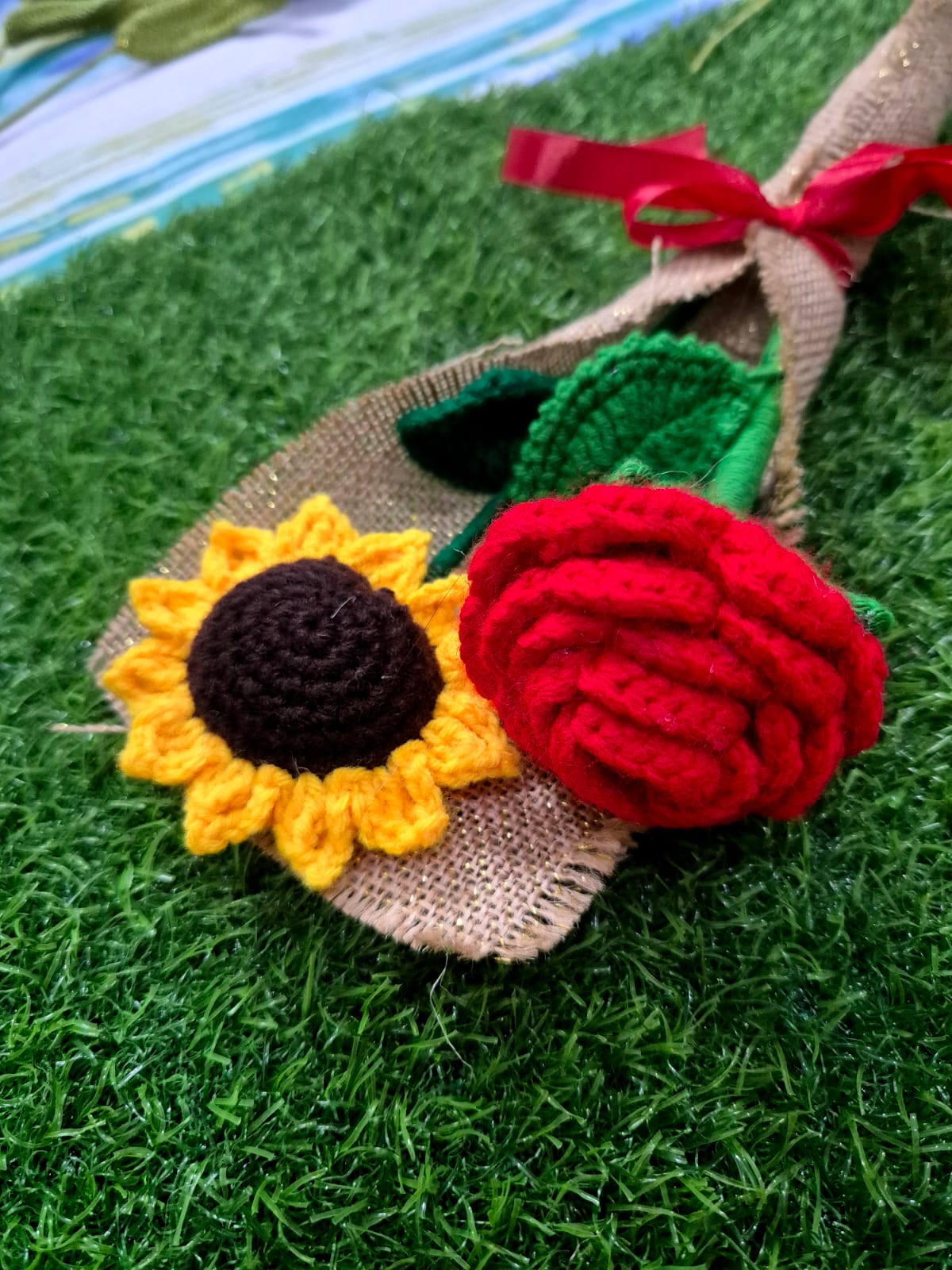 Sunflower Rose Bouquet