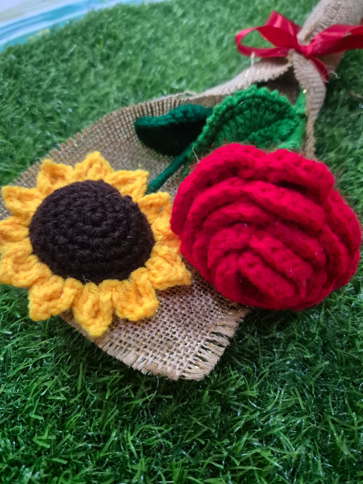 Sunflower Rose Bouquet