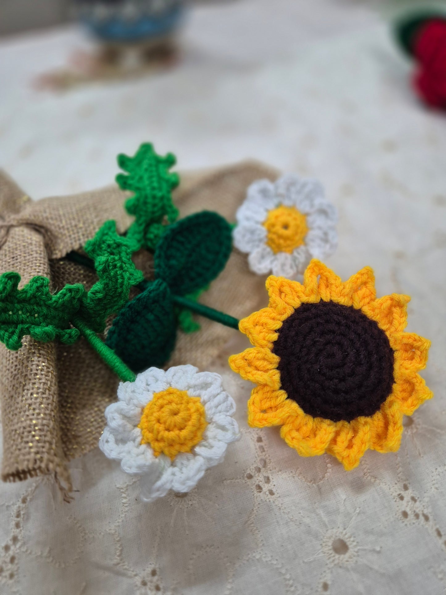 Sunflower Daisy Bouquet