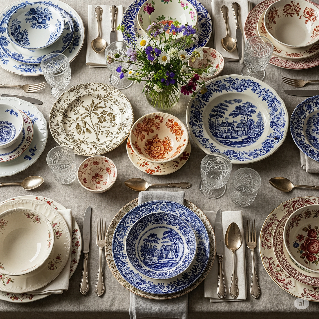 Mix and Match Magic: 5 Creative Ways to Style Your Table with Mismatched Tableware