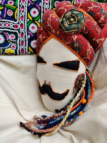 Maldhari Man Cushion