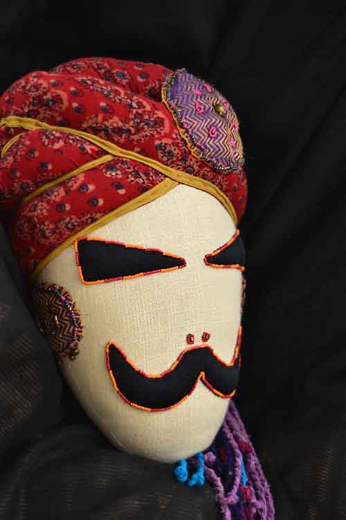 Maldhari Man Cushion