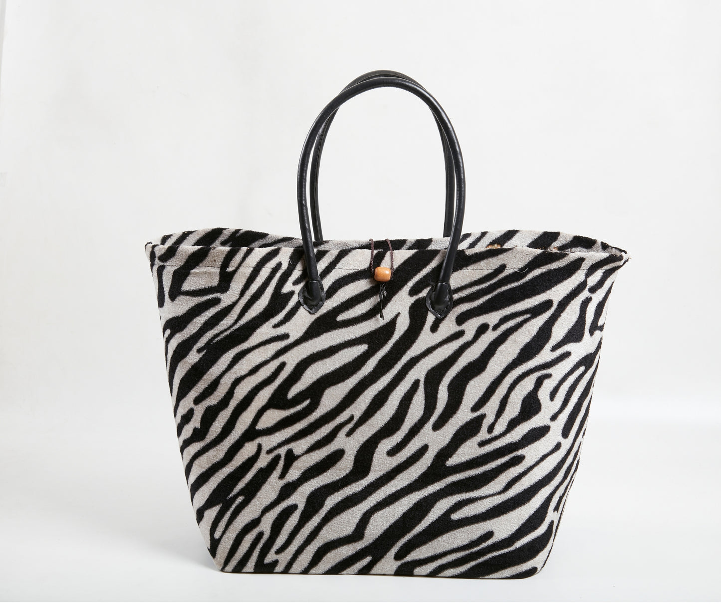 Zebra print bag