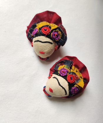 Frida Kahlo Brooch