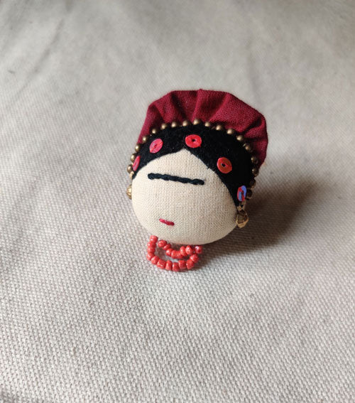 Frida Kahlo Brooch Pin