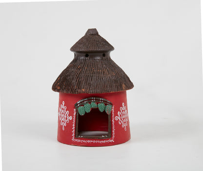 Terracotta hut toy