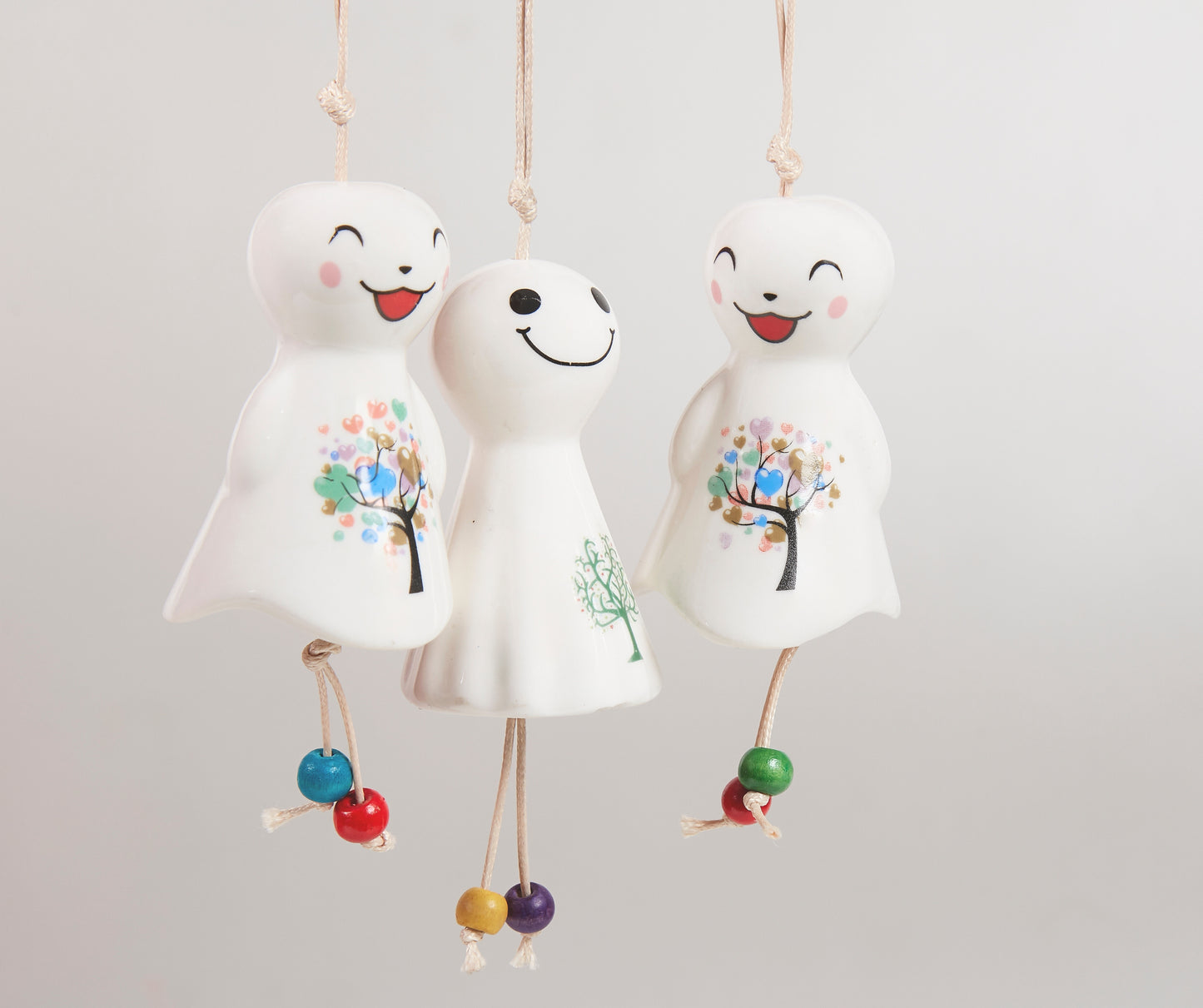 Wind chime figurines