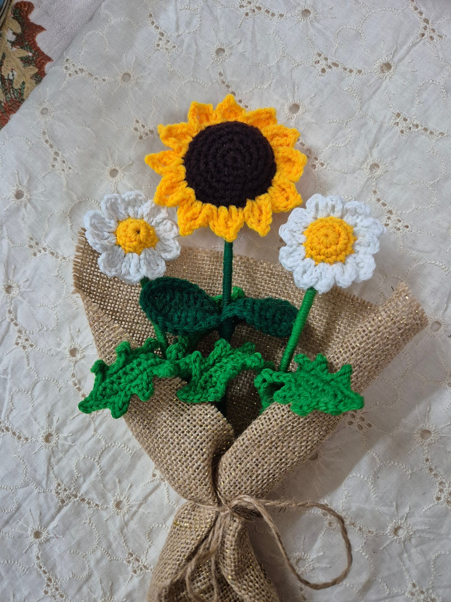 Sunflower Daisy Bouquet